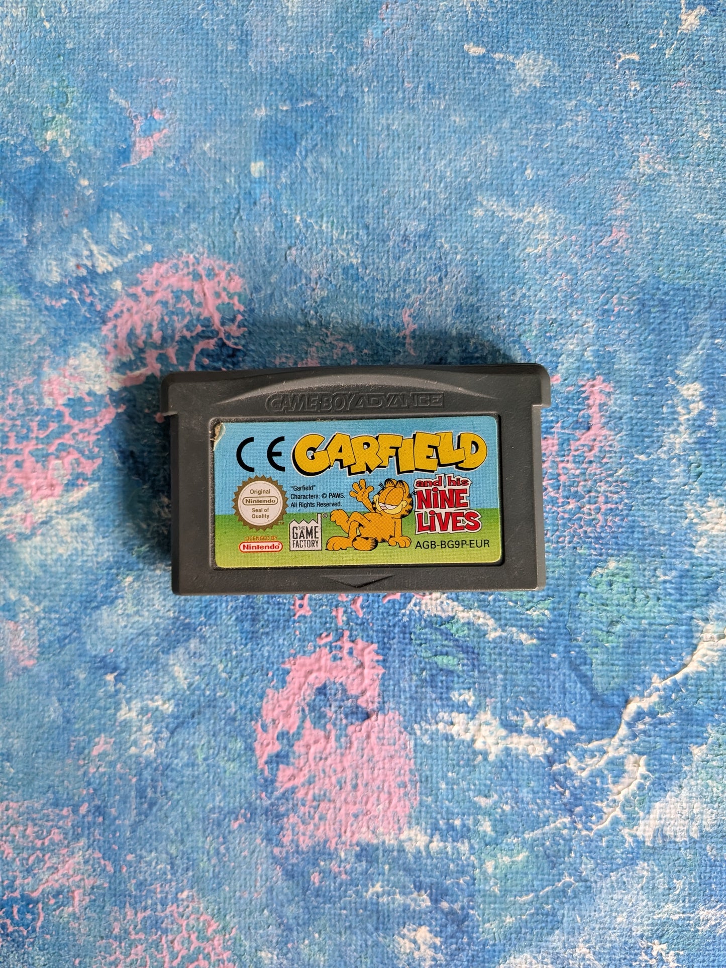 Garfield And His Nine Lives Nintendo Gameboy Advance Game - 2006 (Cart Only)