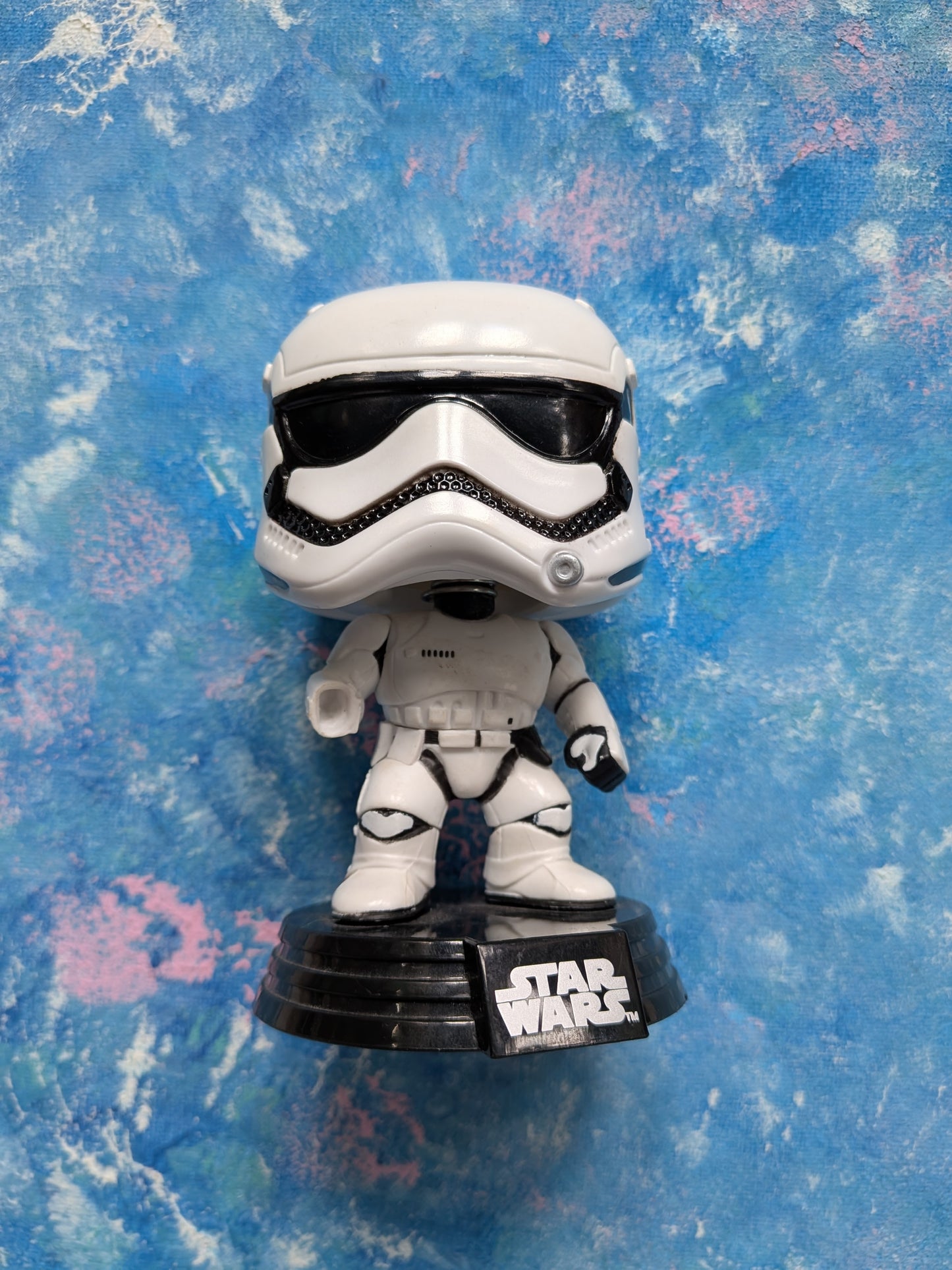 Star Wars: The Force Awakens First Order Stormtrooper Funko Pop - 2015 - Missing Arm