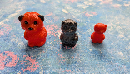 Vintage Kinder Surprise Bear in Bear Figures - 1990s