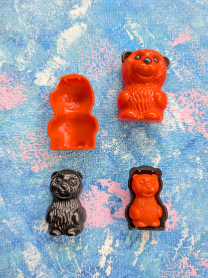 Vintage Kinder Surprise Bear in Bear Figures - 1990s