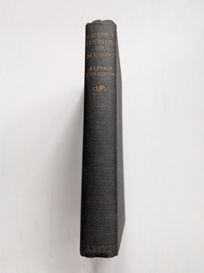 A Short History of Music by Alfred Einstein - 1948 - Cassell