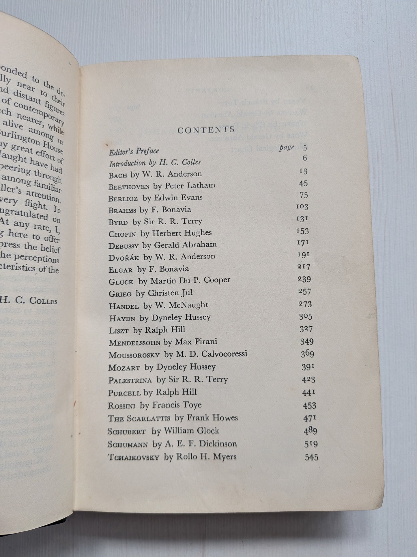 Lives of The Great Composers - Edited by A. L. Bacharach - 1935 - Gollancz
