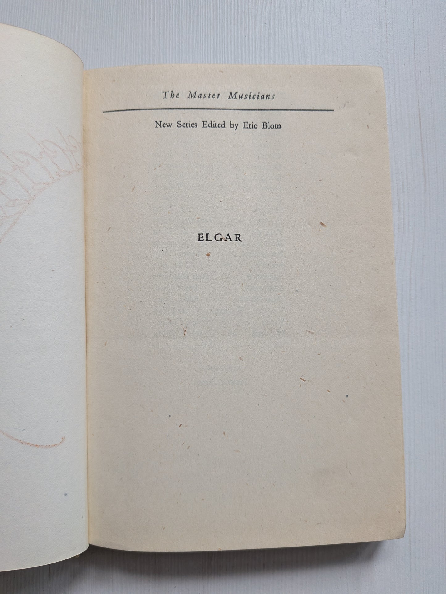 Elgar by W. H. Reed - 1949 - J. M. Dent & Sons