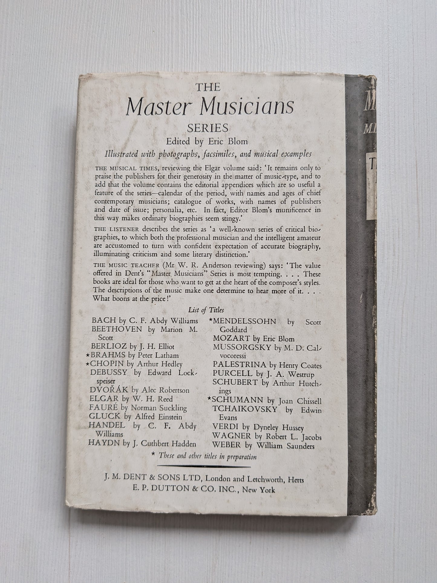 Mussorgsky by M. D. Calvocoressi - 1946 - J. M. Dent & Sons