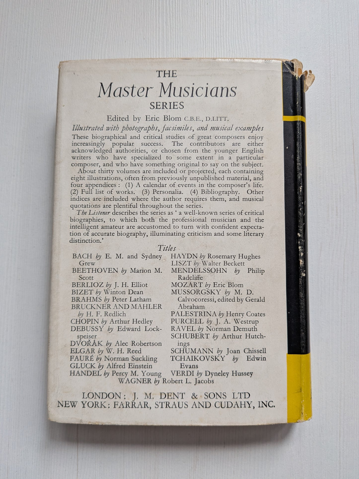 Beethoven by Marion M. Scott/Eric Blom - 1951 - J. M. Dent & Sons Ltd