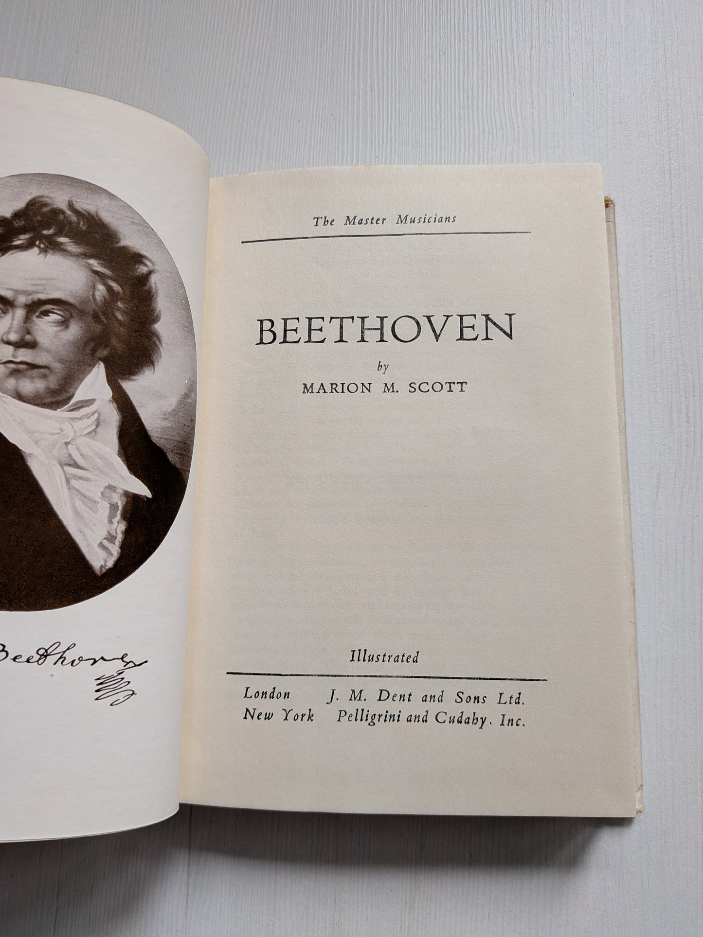 Beethoven by Marion M. Scott/Eric Blom - 1951 - J. M. Dent & Sons Ltd