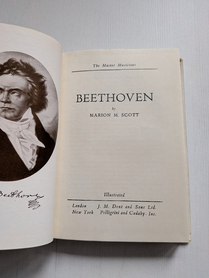 Beethoven by Marion M. Scott/Eric Blom - 1951 - J. M. Dent & Sons Ltd
