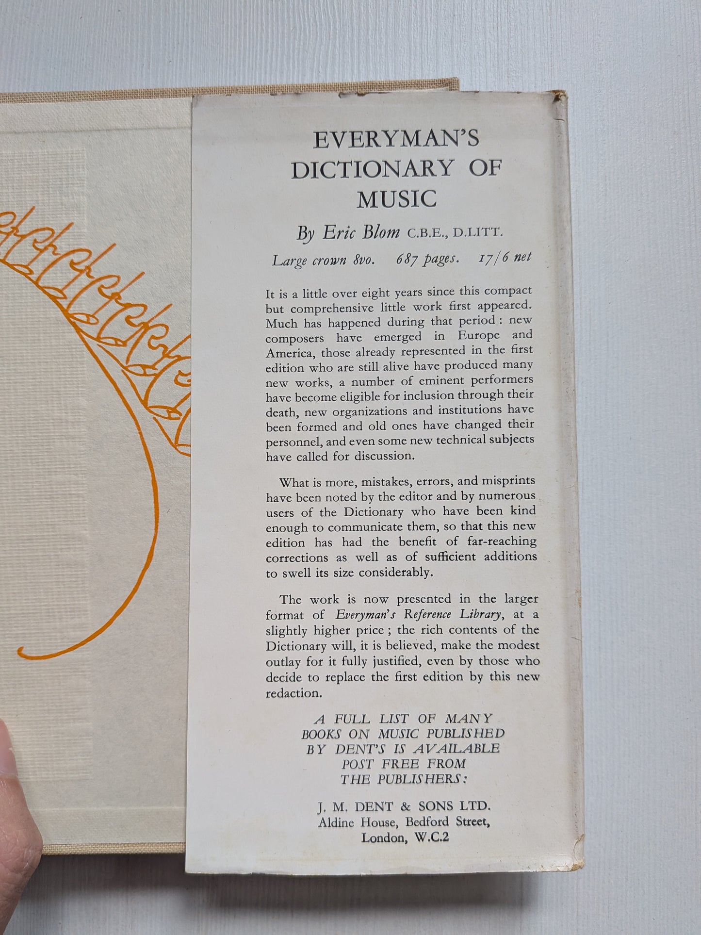 Beethoven by Marion M. Scott/Eric Blom - 1951 - J. M. Dent & Sons Ltd
