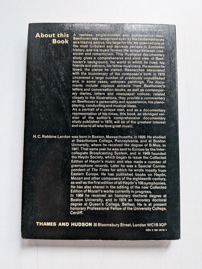 Beethoven: A Documentary Study by H. C. Robbins Landon - 1974, Thames and Hudson