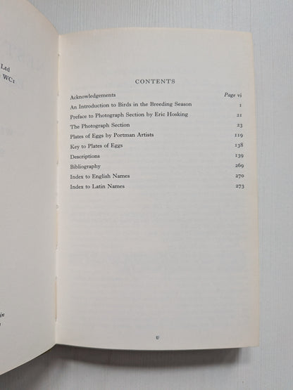Nestling Birds: Eggs and Fledglings in Colour - Winwood Reade/Eric Hosking, 1967