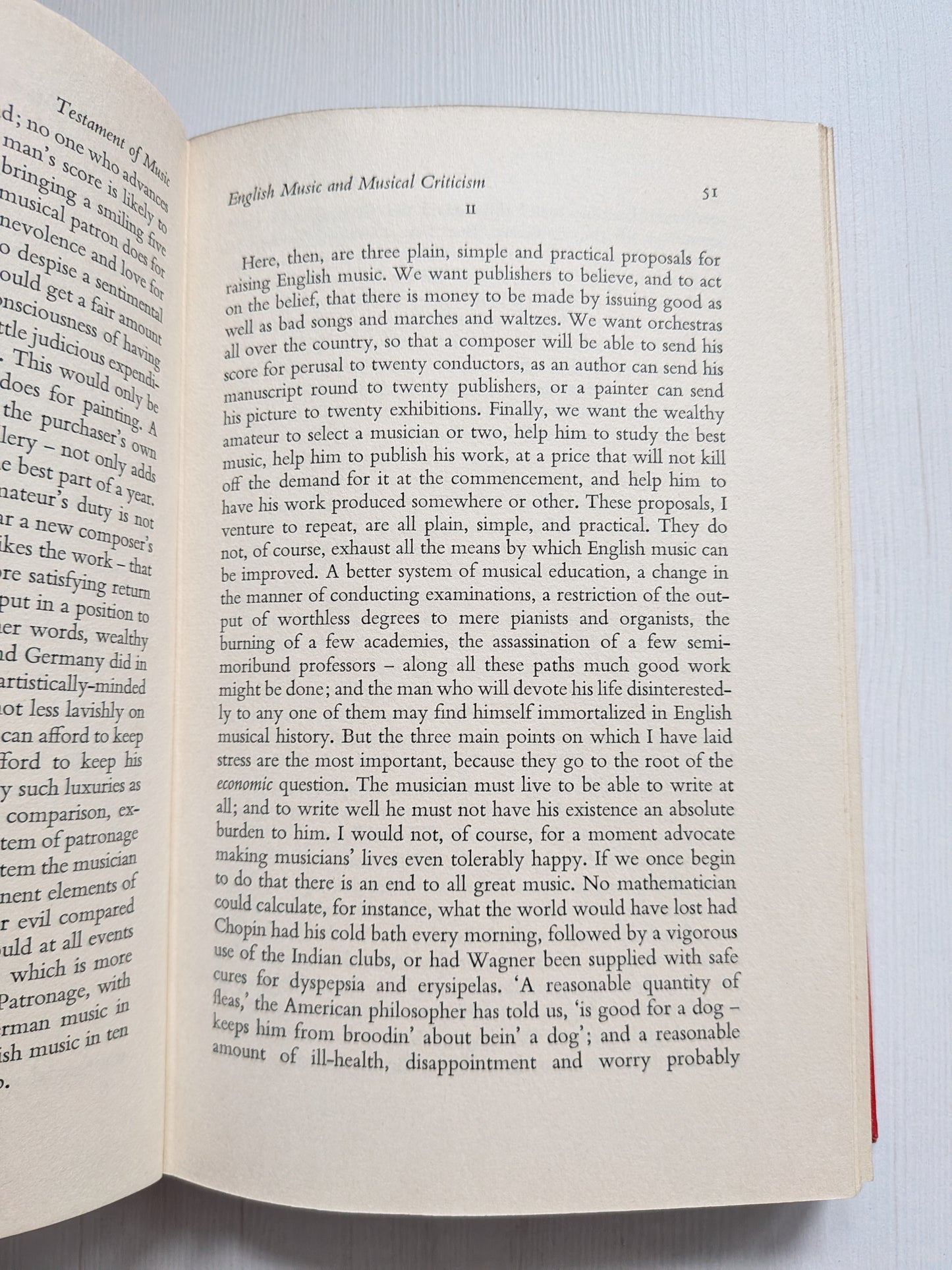 Testament of Music: Essays and Papers by Ernest Newman - 1962 - Putnam