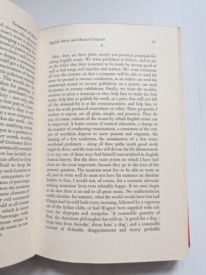 Testament of Music: Essays and Papers by Ernest Newman - 1962 - Putnam