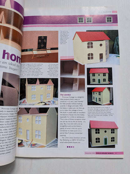 Dolls House World Magazine Issue 134 - November 2003