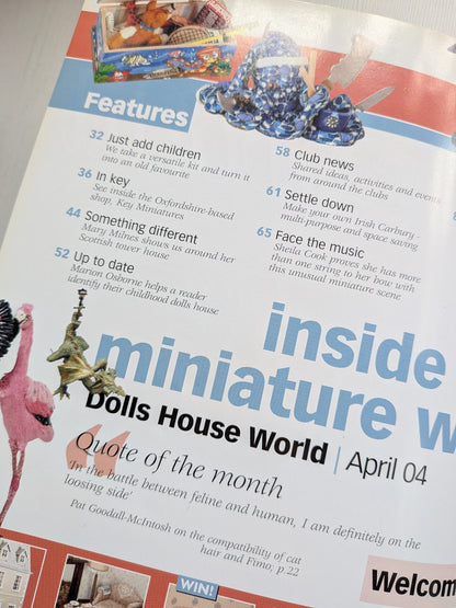 Dolls House World Magazine Issue 239 - April 2004