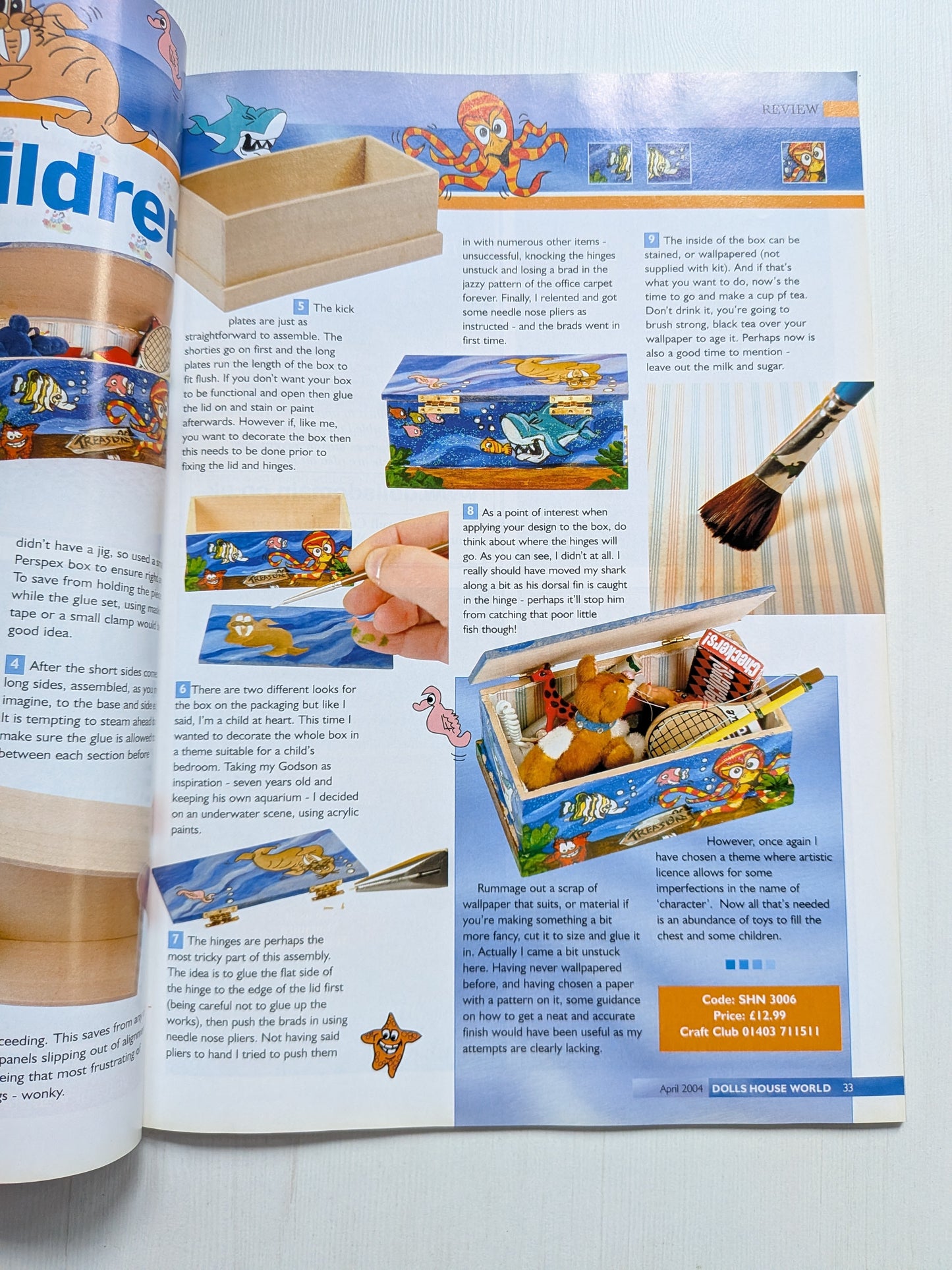 Dolls House World Magazine Issue 239 - April 2004