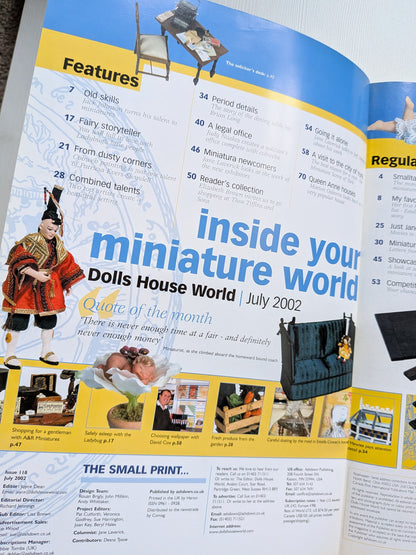 Dolls House World Magazine Issue 118 - July 2002