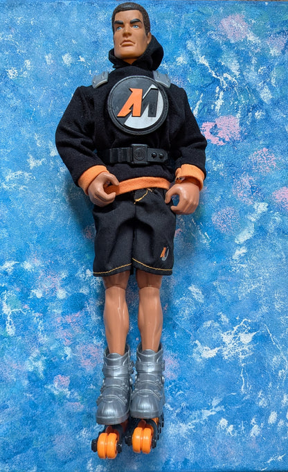 Vintage Action Man Roller Extreme Figure - 1994 - Hasbro