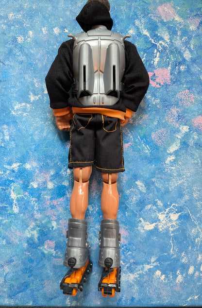 Vintage Action Man Roller Extreme Figure - 1994 - Hasbro