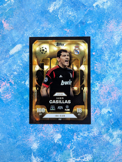Iker Casillas 100 Club Card #292 - Topps Match Attax 2025/2026 Collection