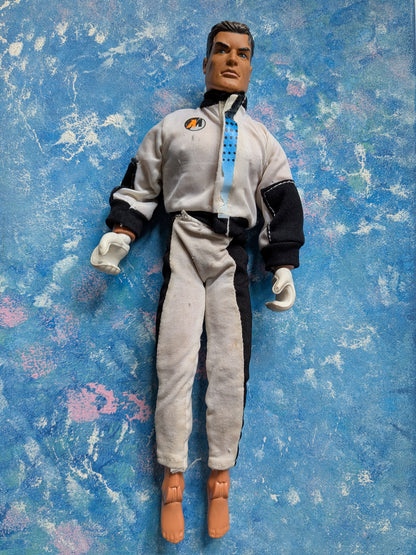 Vintage Action Man Scuba Diver White Wet Suit Figure - 1994 - Hasbro