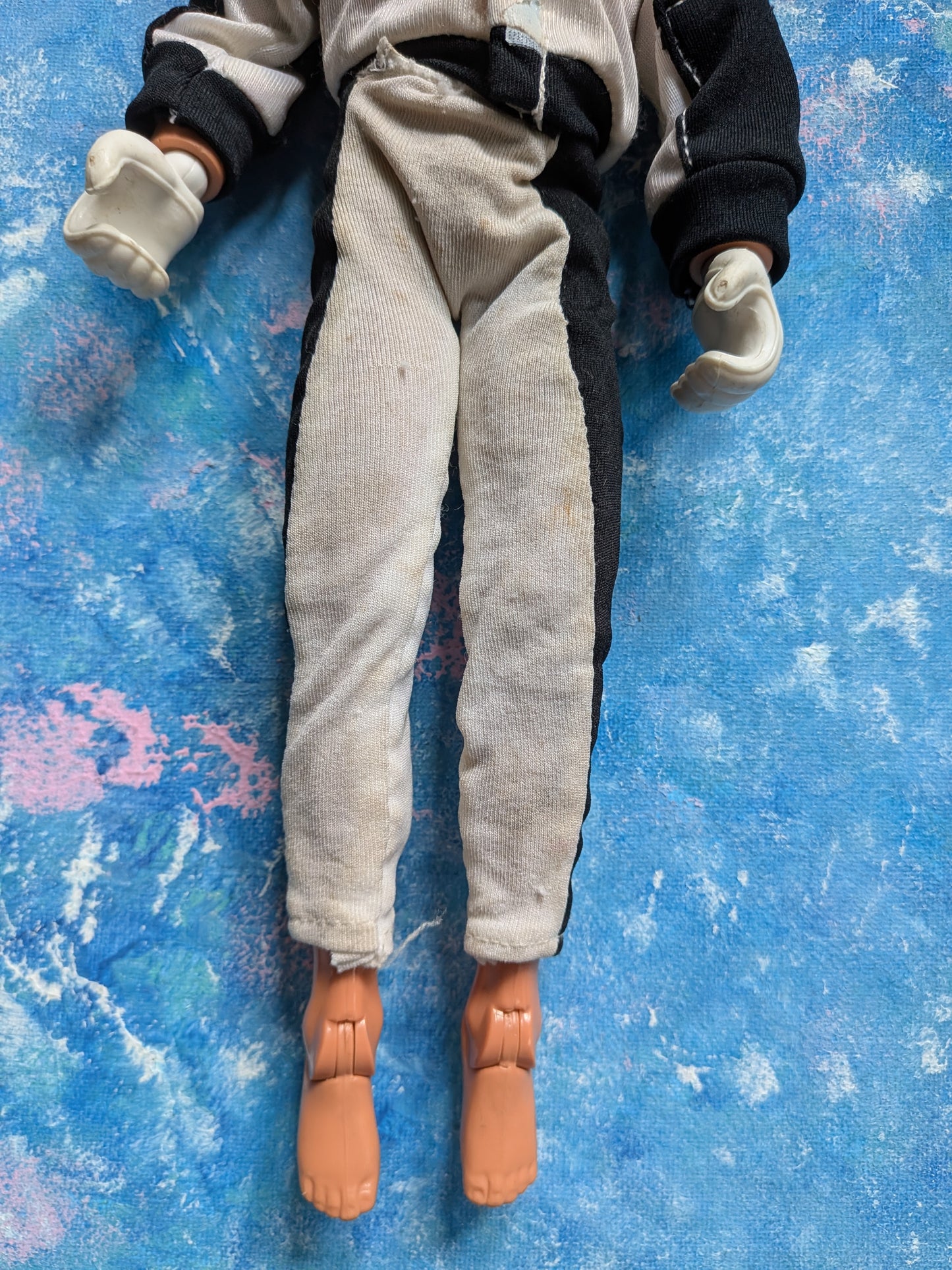 Vintage Action Man Scuba Diver White Wet Suit Figure - 1994 - Hasbro