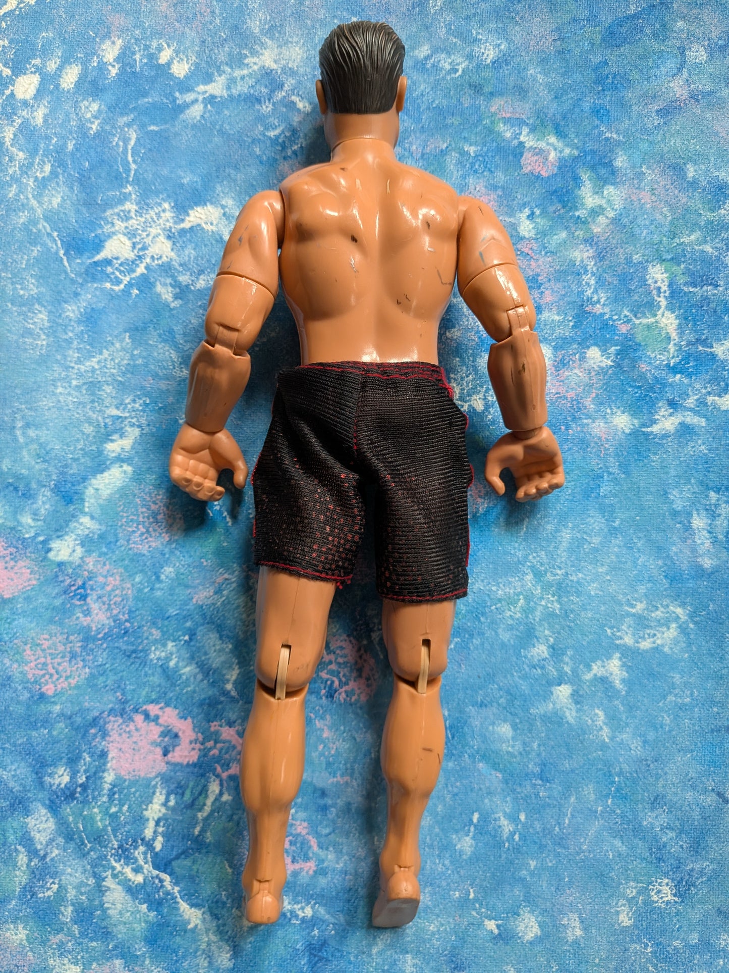 Vintage Action Man in Black/Red Shorts - 1996 - Hasbro