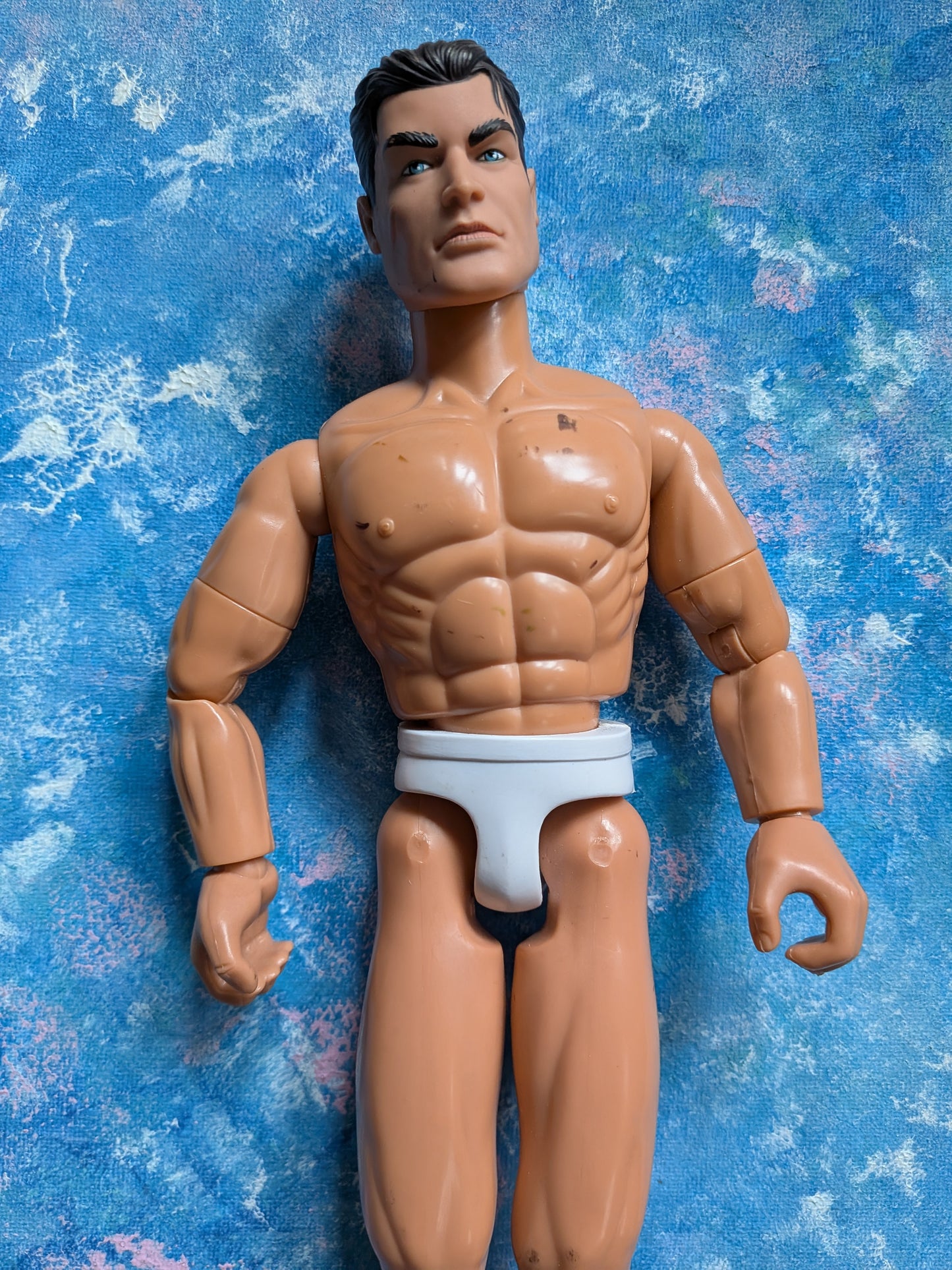 Vintage Action Man in White Trunks Figure - 1993 - Hasbro