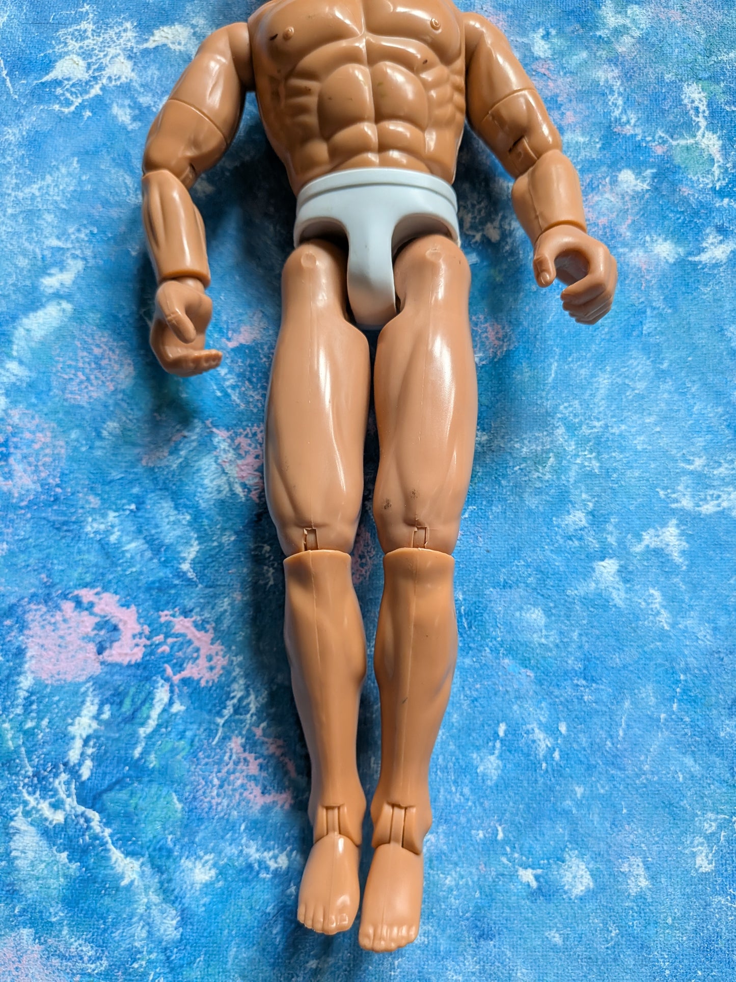 Vintage Action Man in White Trunks Figure - 1993 - Hasbro