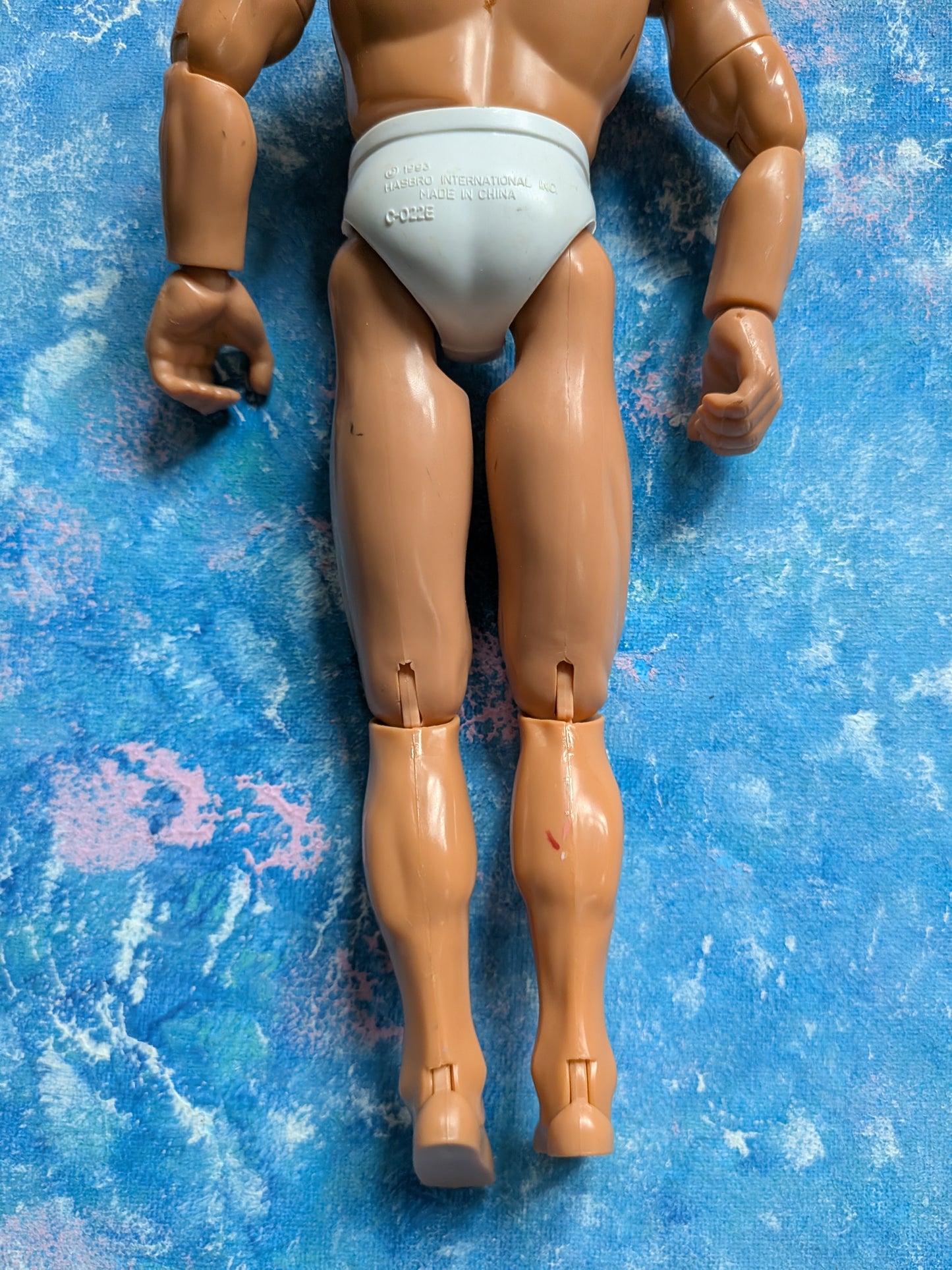 Vintage Action Man in White Trunks Figure - 1993 - Hasbro
