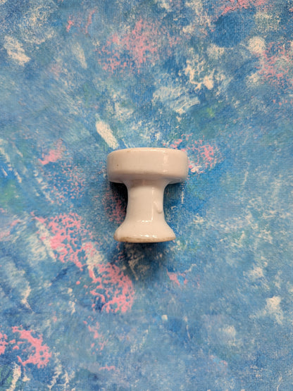 Vintage Dolls House Ceramic Miniature White Sink