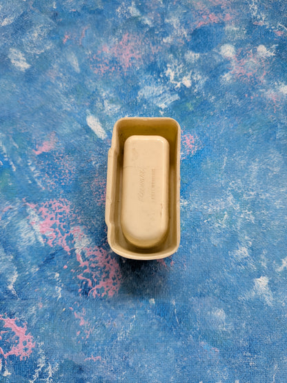 Vintage Dolls House Miniature Plastic Bath - Kleeware