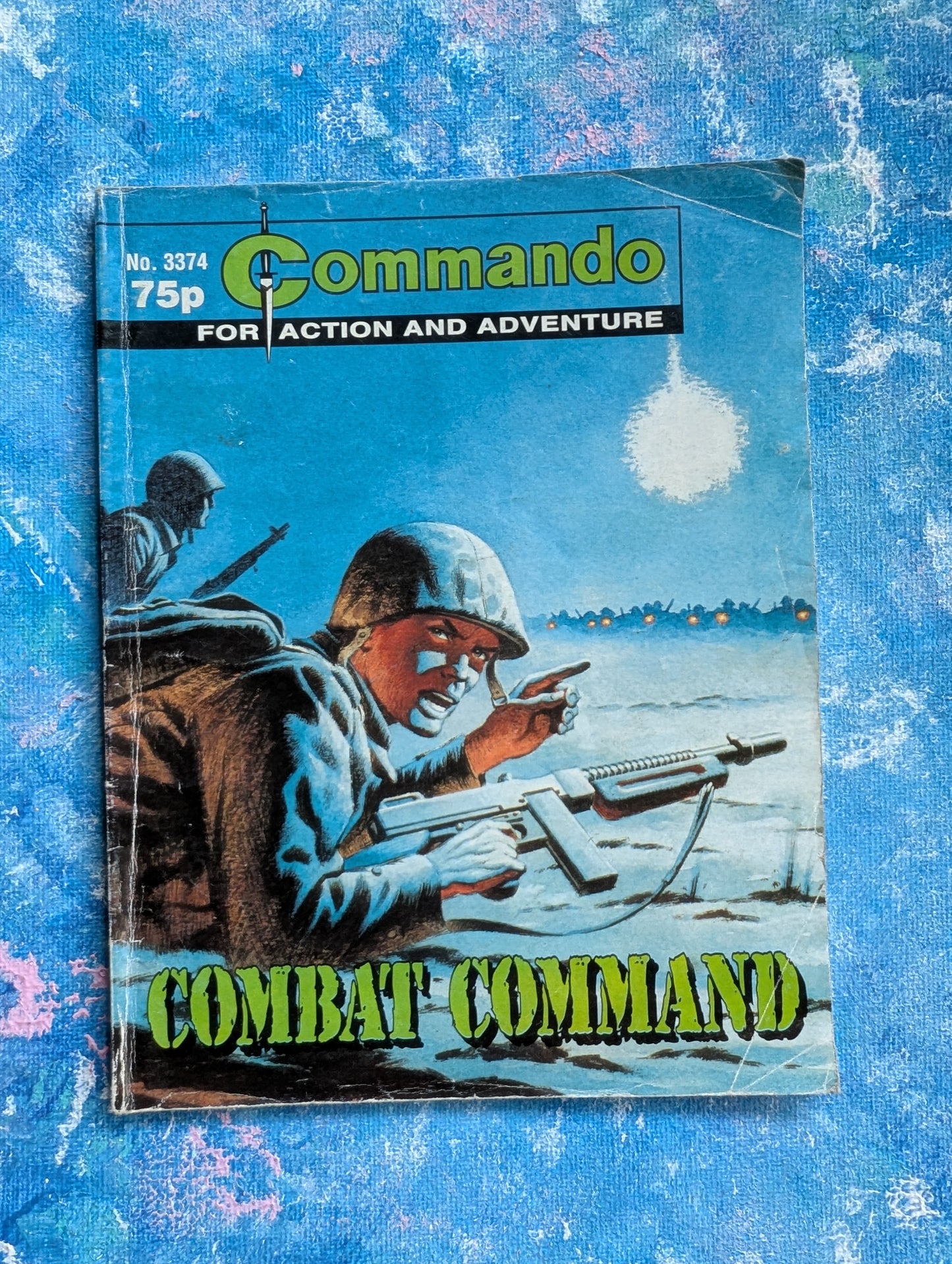 Commando No. 3374 - October 2000 - DC Thomson Comic Book