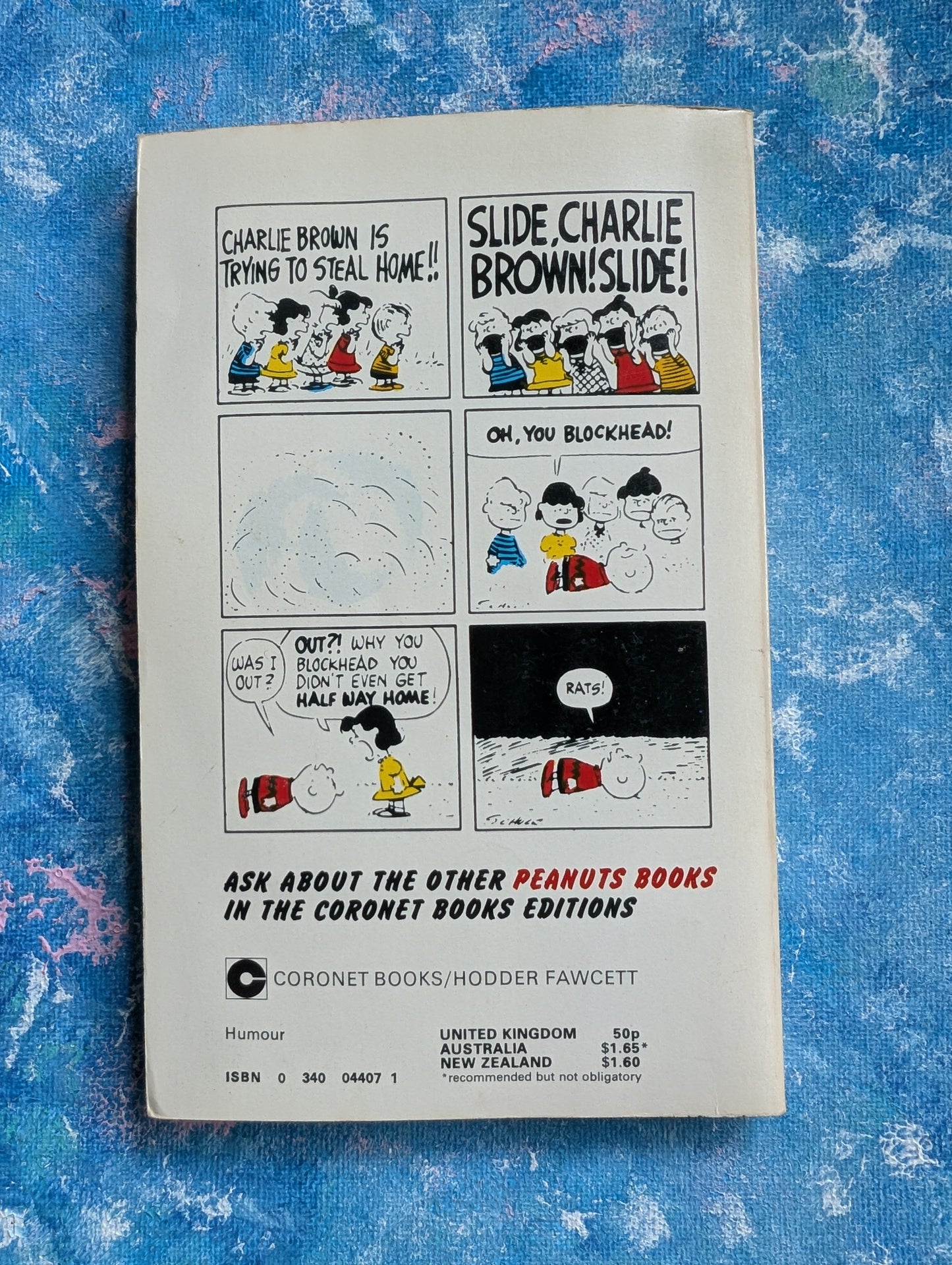 Slide, Charlie Brown! Slide by Charles M. Schulz - 1977 - Coronet