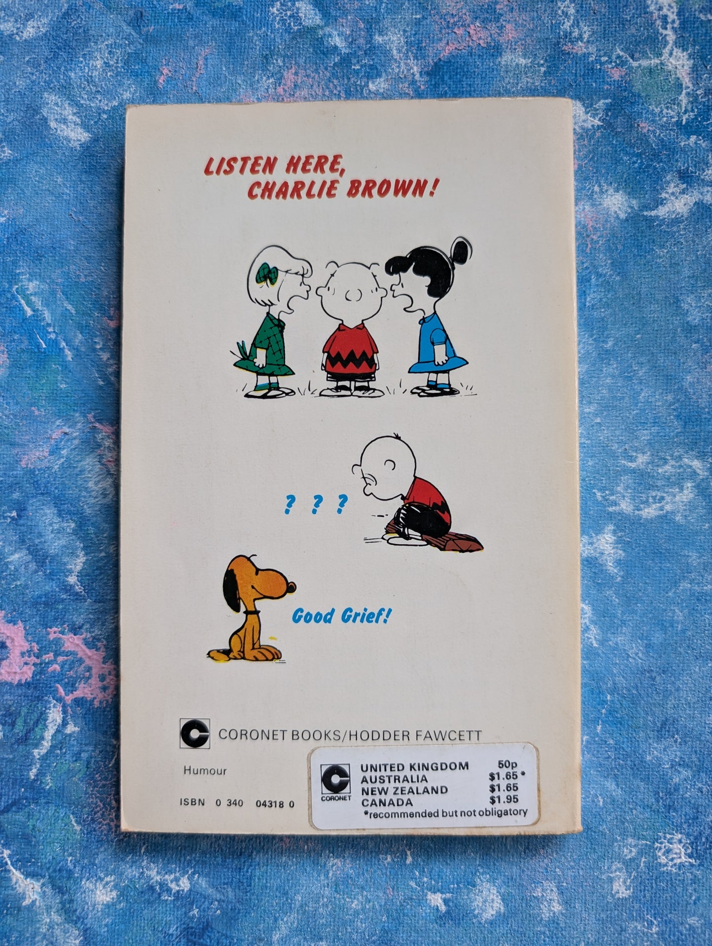 You're My Hero, Charlie Brown! by Charles M. Schulz -1975 - Coronet