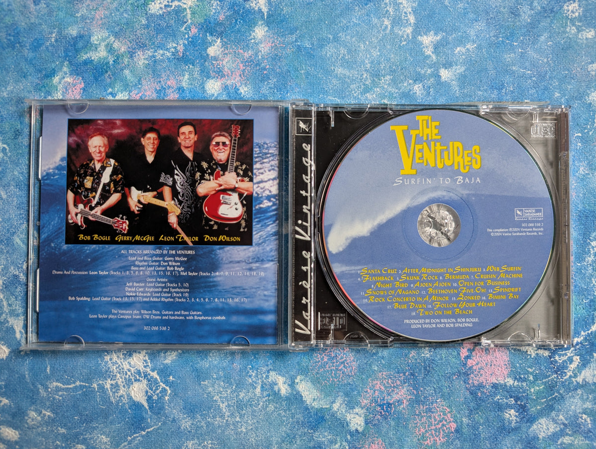 The Ventures: Surfin' To Baja CD - 2004 - Ventures Records