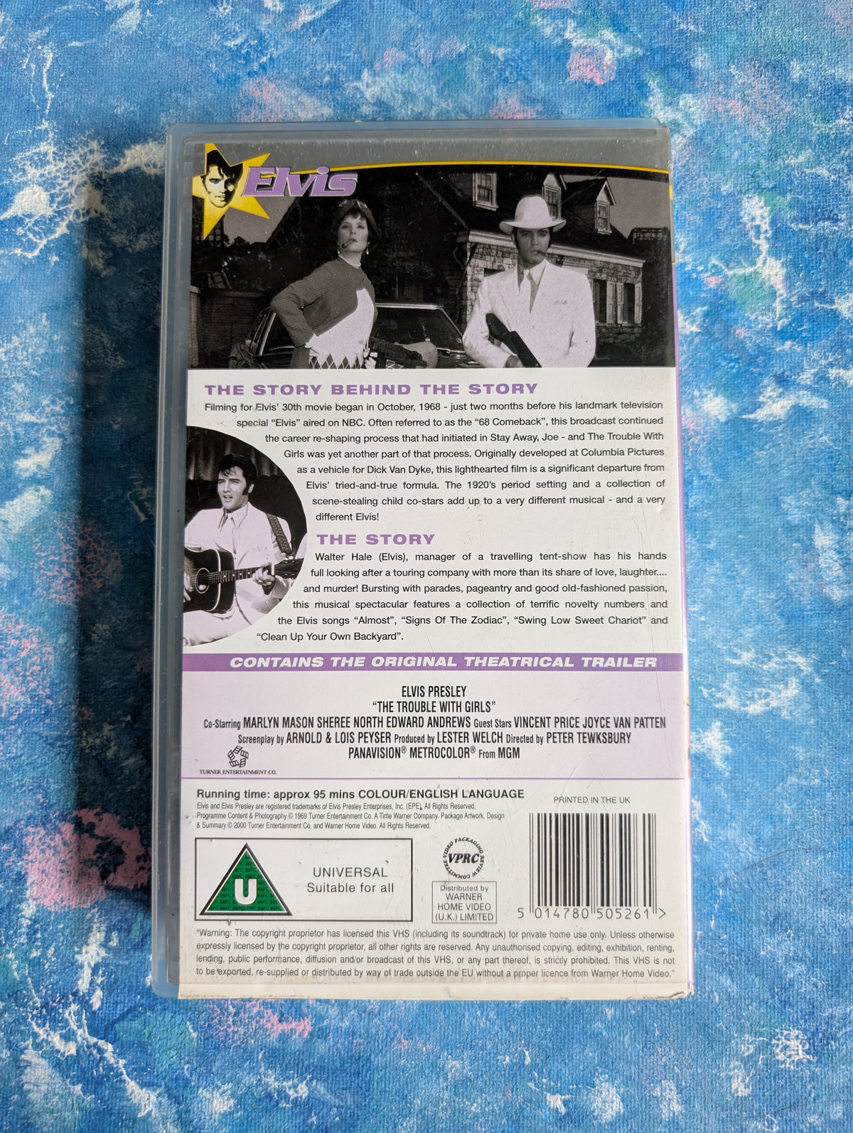 Elvis - The Trouble With Girls VHS Tape - Turner Entertainment Co