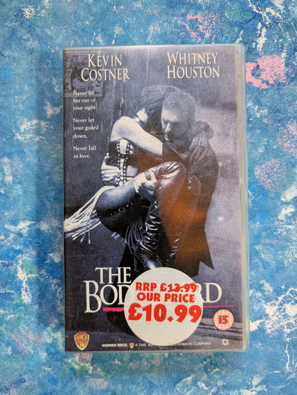 The Bodyguard VHS Tape - Kevin Costner/Whitney Houston 1992 - Warner Bros