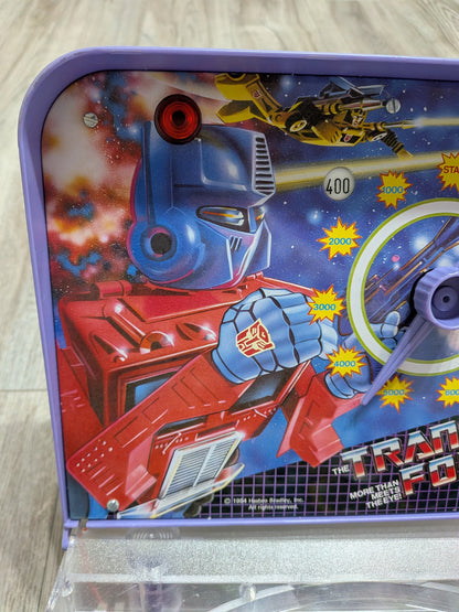 Vintage Transformers G1 Tabletop Pinball Machine Game - 1984 - Hasbro - Tested/Working