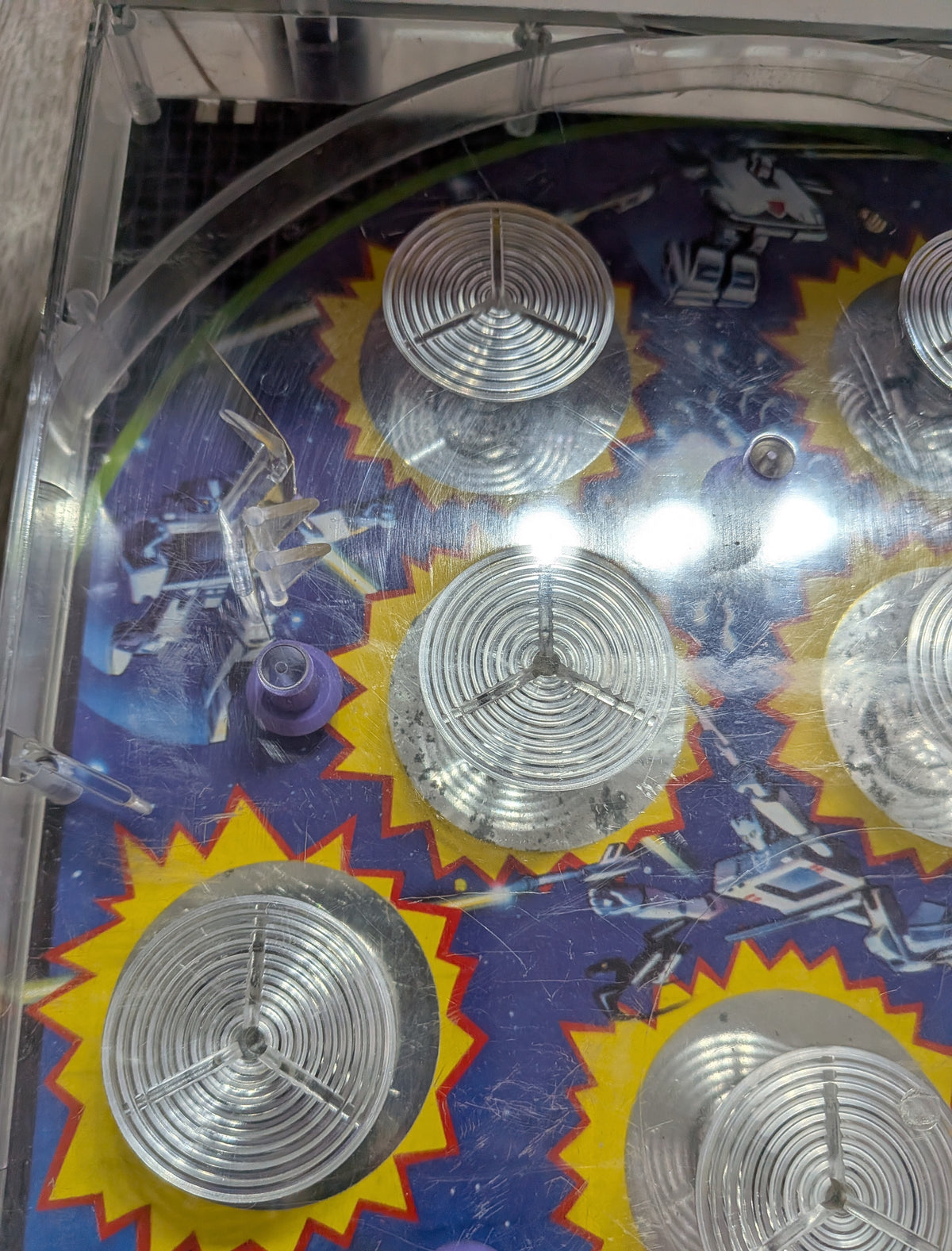 Vintage Transformers G1 Tabletop Pinball Machine Game - 1984 - Hasbro - Tested/Working