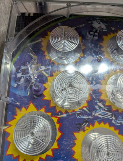 Vintage Transformers G1 Tabletop Pinball Machine Game - 1984 - Hasbro - Tested/Working