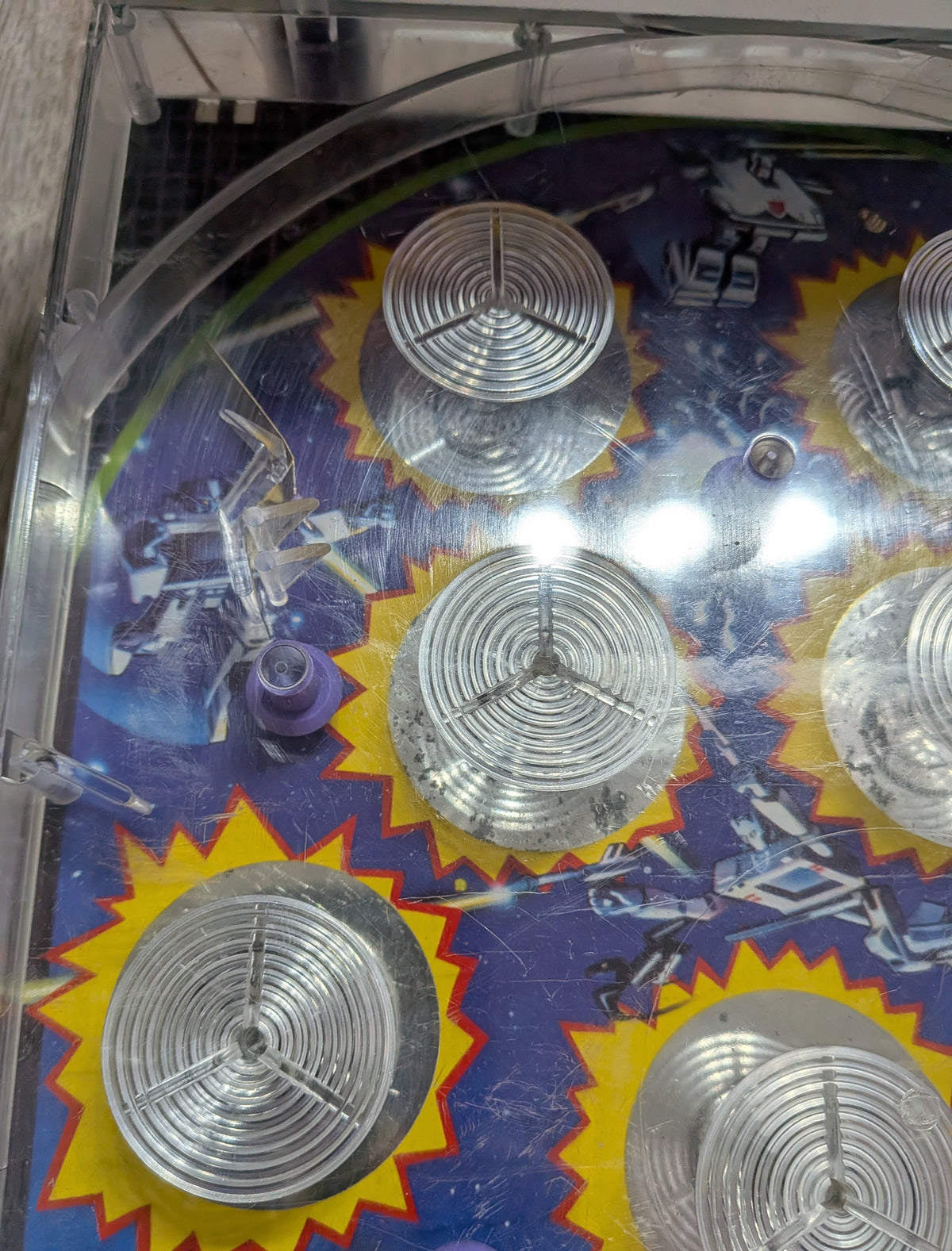Vintage Transformers G1 Tabletop Pinball Machine Game - 1984 - Hasbro - Tested/Working