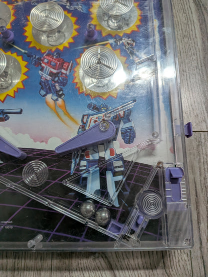 Vintage Transformers G1 Tabletop Pinball Machine Game - 1984 - Hasbro - Tested/Working