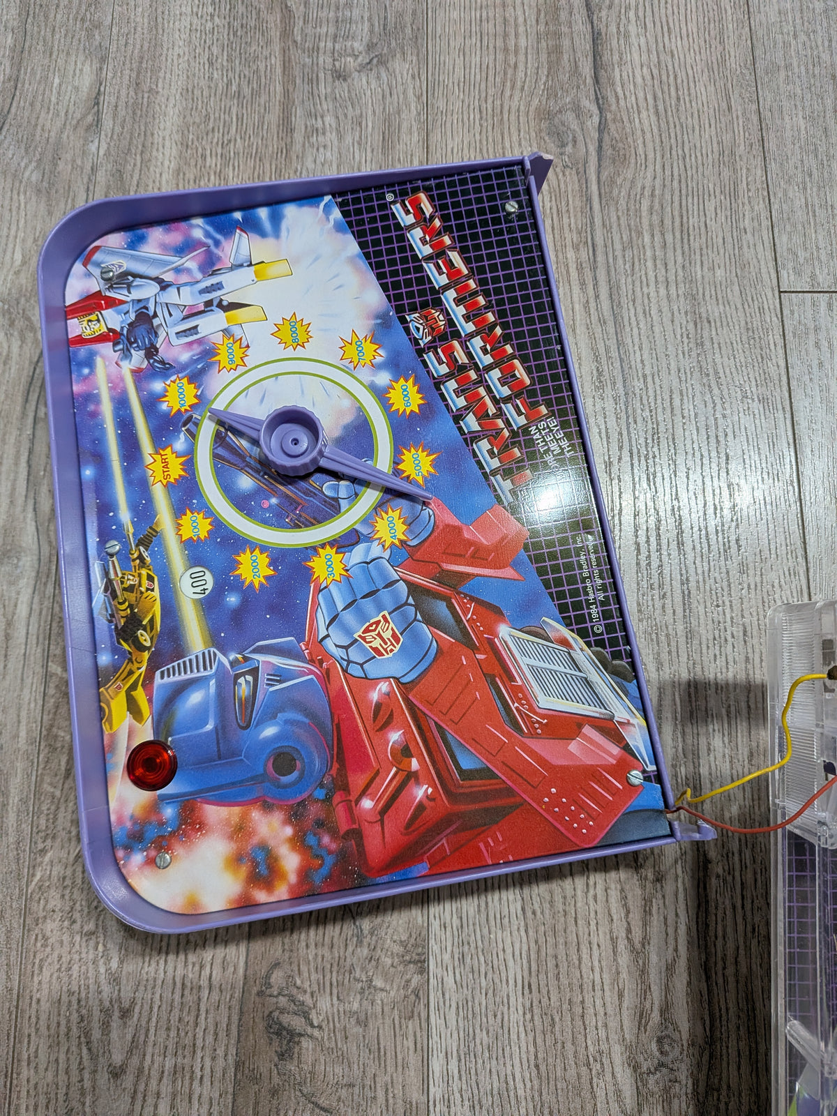 Vintage Transformers G1 Tabletop Pinball Machine Game - 1984 - Hasbro - Tested/Working