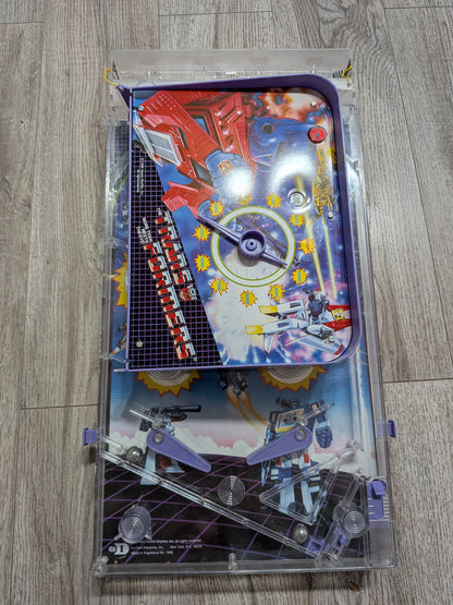 Vintage Transformers G1 Tabletop Pinball Machine Game - 1984 - Hasbro - Tested/Working