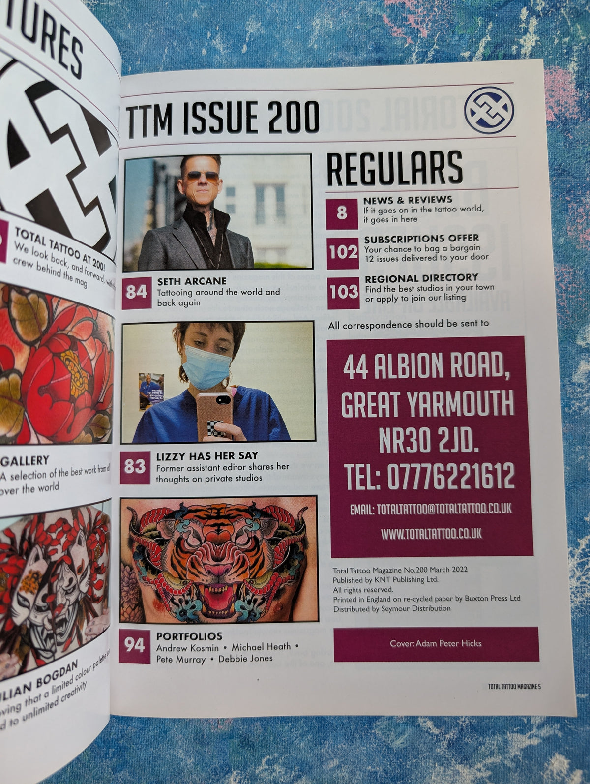 Total Tattoo Magazine - 200th Issue - March 2022