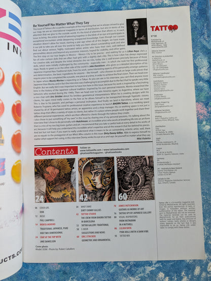 Tattoo Life Magazine No. 130 - Dom Cover