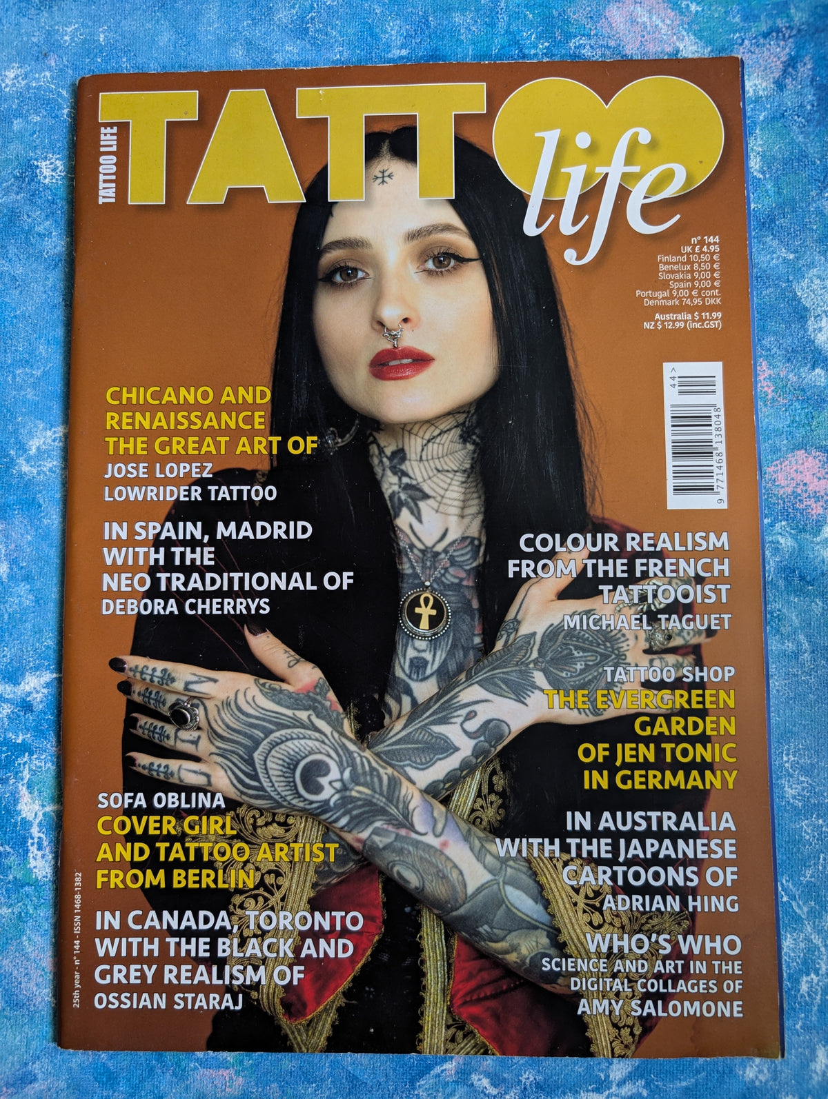Tattoo Life Magazine No. 144 - Sofa Oblina Cover