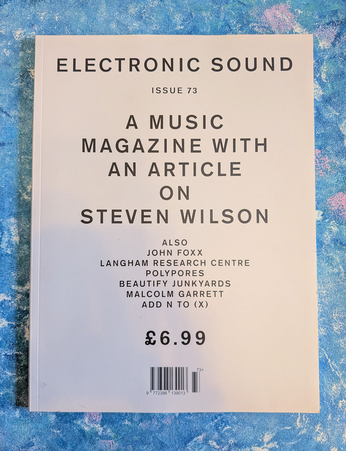 Electronic Sound Magazine Issue 73 - Steven Wilson Cover Story