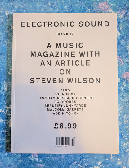 Electronic Sound Magazine Issue 73 - Steven Wilson Cover Story