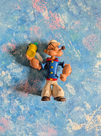 Vintage Popeye Plastic Figure - 1986 - Comics Spain